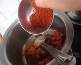 A picture of step 9 of South Indian Thali.