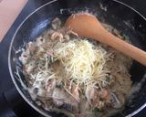 Foto del paso 2 de la receta: Camarones en salsa alfredo y pan pita