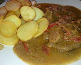 Foto del paso 11 de la receta: Solomillo en salsa de champiñones con tropezones
