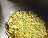 A picture of step 2 of Black eyed beans sabzi.