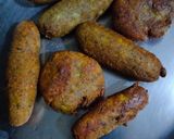 ब्रेड वेज कबाब (Bread veg kabab recipe in hindi) रेसिपी चरण 6 फोटो