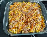 Foto langkah ke 4 dari resep Tuna Corn Sesame Sushi Bake.