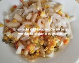 Foto del paso 13 de la receta: Ensalada de Noodles de Arroz y Verduras Aliñada a Tu Gusto