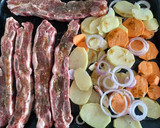 Foto del paso 3 de la receta: Asado al horno con chimichurri y verduras