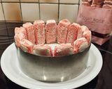 Une image de l'étape 3 de Mousse chocolat blanc et ruby.