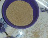 A picture of step 1 of Ramdana Rajgiri Ladoo.