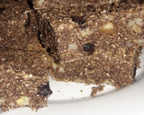 Foto del paso 2 de la receta: Budín de avena, cacao amargo, frutos secos y banana sin harina