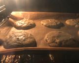 Cookies with Double-Chocolate and Walnut Rezeptschritt 3 Foto