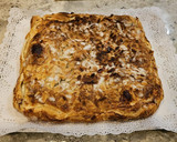 Foto del paso 7 de la receta: Torta de hojaldre con crema pastelera de chocolate y almendras