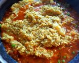 A picture of step 4 of Kathiyawadi Masala Khichdi.