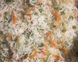 A picture of step 5 of Fried rice.
