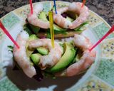 Foto del paso 3 de la receta Montaditos de langostinos y aguacate