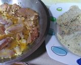 Foto del paso 8 de la receta: Pollo empanado con col