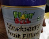 A picture of step 4 of No Bake Blueberry Biscuit Cake.