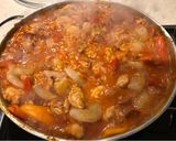 A picture of step 7 of Jambalaya.