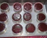 A picture of step 7 of Center filled chocolate cup cakes😋.