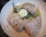 Sertésszűz hagymás burgonyával színes salátával recept lépés 2 foto