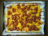Nachos Supreme with Kidney Beans and Veggies