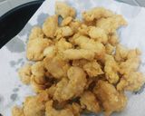 Foto langkah ke 8 dari resep Chicken Salted Egg Nasi Daun Jeruk & Sambal Matah.