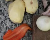 Foto del paso 1 de la receta: Tortilla de papa en caja tetra