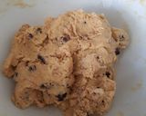 Foto langkah ke 4 dari resep Oatmeal cookies (biskuit oat dan blueberry kering).