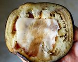Foto del passaggio 5 della ricetta Involtini di melanzane grigliate con guanciale
