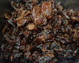 A picture of step 1 of Coconuts and dates ladoo.