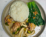 Foto langkah ke 6 dari resep Ayam Kukus Jahe.