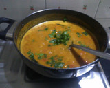 A picture of step 5 of Dal bati.
