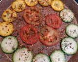A picture of step 2 of Dj's Zucchini Omelette.