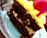 Foto del paso 10 de la receta: Bizcocho de chocolate relleno de mousse 🎂 para mi cumpleaños 23🎉