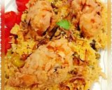 A picture of step 2 of #Matar #Briyani #With #Chicken #Broast...!! #CookpadApp.