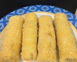 Foto langkah ke 4 dari resep Roti Gulung Sosis Keju.