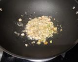 A picture of step 3 of Black rice dates halwa.