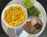 A picture of step 1 of Boiled Corn 🌽 Cheese 🧀 Barley Flour Paratha 🫓.