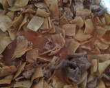 Foto del paso 6 de la receta: Chilaquiles rojos con panela y res