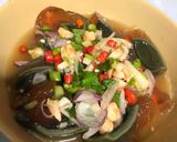 รูปขั้นตอนการทำที่ 4 ของ ยำไข่เยี่ยวม้า