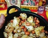 फलाहारी तिल के आलू रेसिपी चरण 4 फोटो