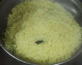 A picture of step 9 of Mushroom peas and corn biryani.