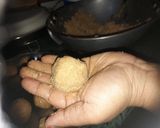 आटा मेवा लड्डू(aata mewa laddu recipe in hindi) रेसिपी चरण 5 फोटो