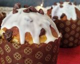 Foto del paso 9 de la receta: Pan dulce con chispas de chocolate, relleno de dulce de leche