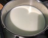 Une image de l'étape 1 de Flan halloweenesque à la vanille, noisettes et grenade.