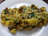 No-Cheese Veggie Omelette
