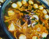 Hình bước làm 3 của món Mì cay bạch tuộc 🍜🐙