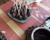 Csokis nyalóka recept fázis 2 fotója