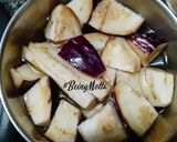 A picture of step 4 of Vangi Bhaat.