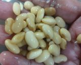 A picture of step 1 of Soya bean milk.