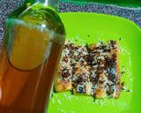 Foto langkah ke 5 dari resep Pisang bakar keju ceres madu.