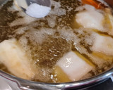 Foto del paso 4 de la receta: Caldo de costilla con jamón y verduras