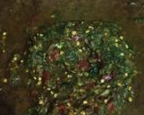 A picture of step 2 of Khati methi chutney.